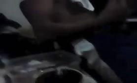 filmed my Str8 thug neighbor masturbating and then I drink his milk