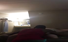 Married white boy fucking in a hotel after work