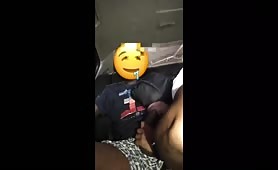 Huge straight BBC sucked by a masked dude in the car