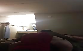 Married redhead fucking in a hotel after work