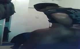 Straight young guys banging a big and horny slut ass