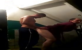 Young straight macho latino fucks an old guy for money